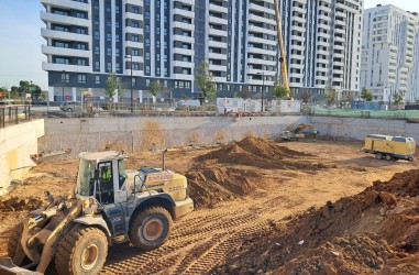 Avance de obras del Edificio Llar del Turia