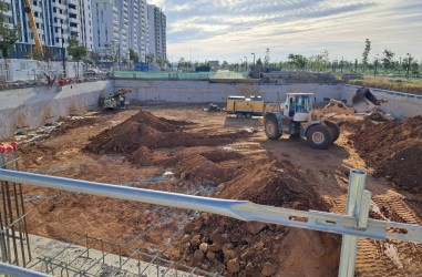 Avance de obras del Edificio Llar del Turia